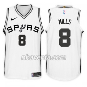 Camiseta Hombre San Antonio Spurs Patty Mills 8 Nike 2017-18 Blanco Swingman
